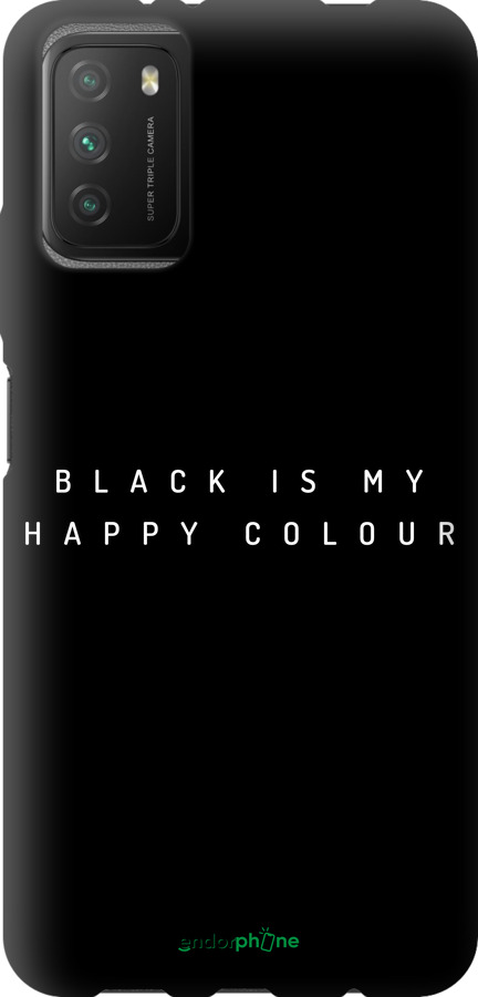 TPU чехол Happy Color для Xiaomi Poco M3 - 4252b-2200 изображение 
