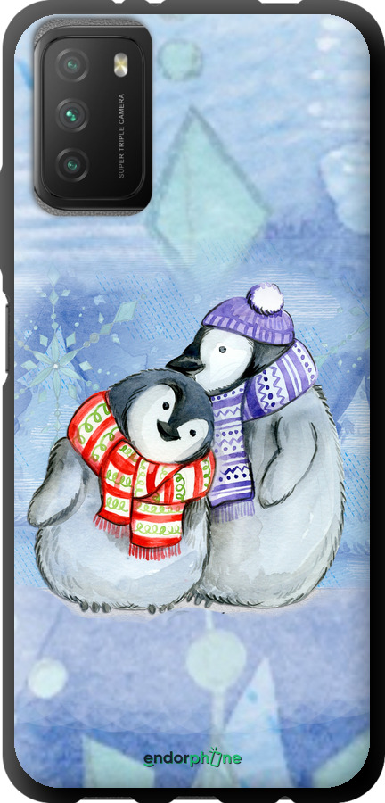 TPU чехол Новогодний 5 для Xiaomi Poco M3 - 4618b-2200 изображение 