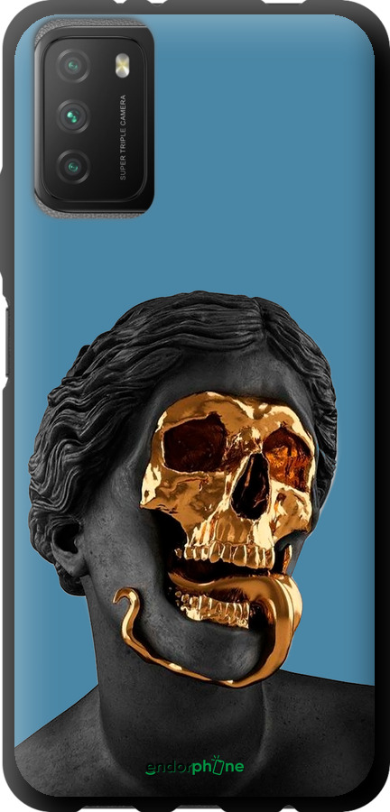 TPU чехол Sculptures для Xiaomi Poco M3 - 4845b-2200 изображение 