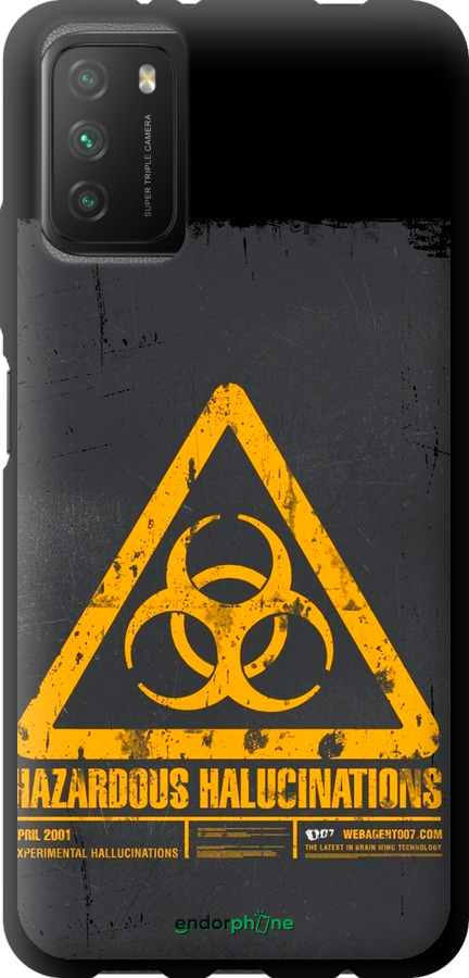 TPU чехол biohazard 28 для Xiaomi Poco M3 - 4846b-2200 изображение 