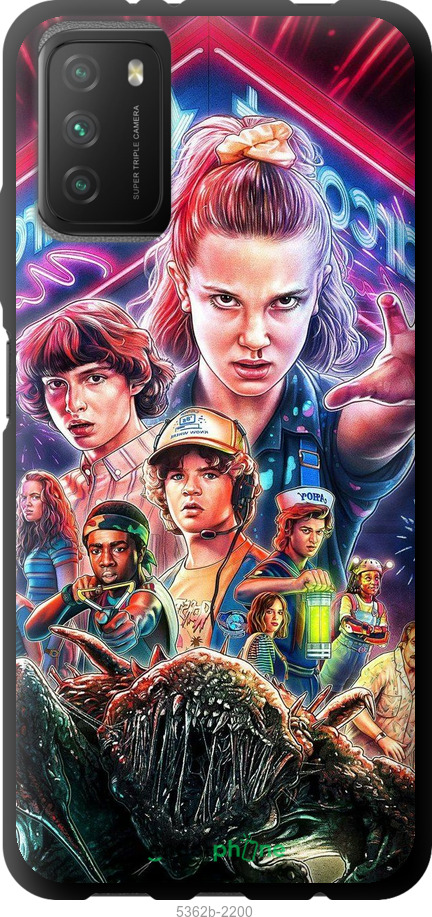 TPU чехол № 5362 для Xiaomi Poco M3 - 5362b-2200 изображение 