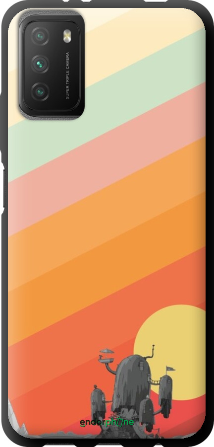 TPU чехол № 5420 для Xiaomi Poco M3 - 5420b-2200 изображение 