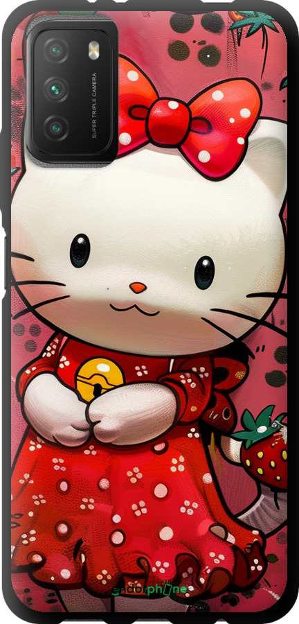 

TPU чохол "hello kitty1" для Xiaomi Poco M3, Фіолетовий
