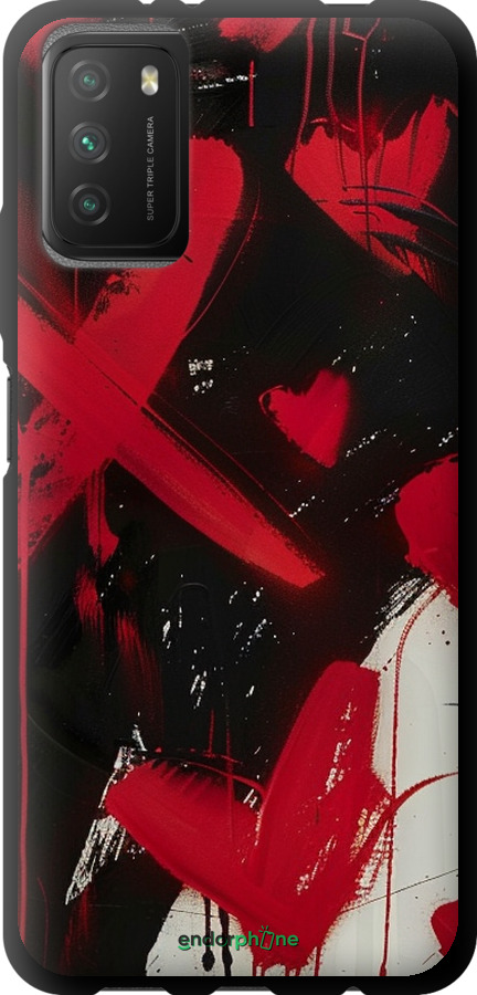 

TPU чохол "XO Love" для Xiaomi Poco M3, Червоний