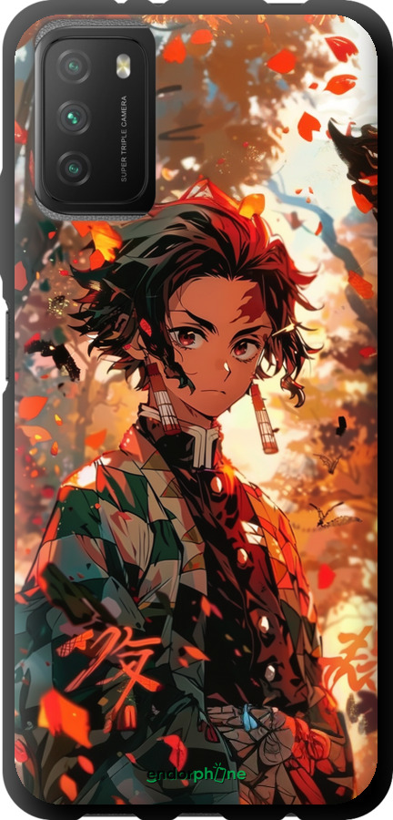 TPU чехол Tanjiro для Xiaomi Poco M3 - 6130b-2200 изображение 