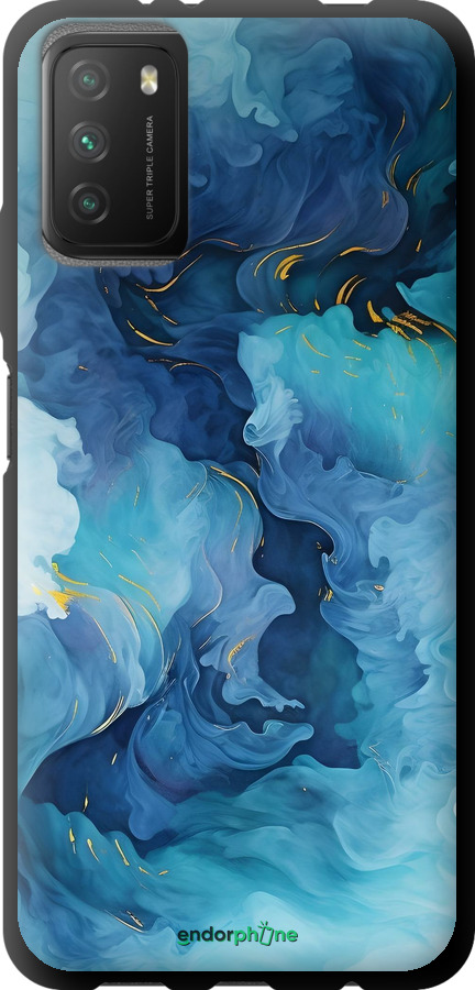 TPU чехол Акварель для Xiaomi Poco M3 - 6320b-2200 изображение 
