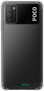 Силикон с усиленными углами чехол 'Прозрачный' для Xiaomi Poco M3 изображение 32