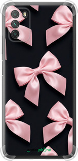 Силикон с усиленными углами чехол Coquette Ribbons Dark Coquette для Xiaomi Poco M3 - 6767sp-2200 изображение 