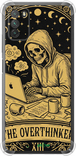 Силикон с усиленными углами чехол The Overthinker для Xiaomi Poco M3 - 6774sp-2200 изображение 