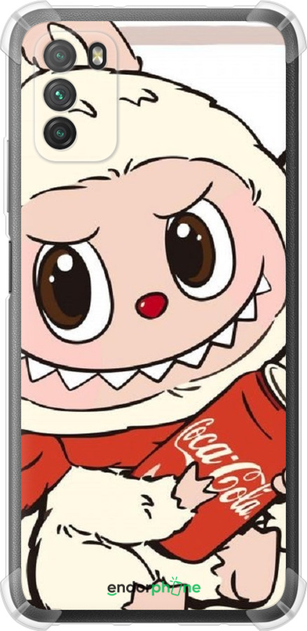Силіконовий протиударний с посиленими кутами чехол № 6738 для Xiaomi Poco M3 - 6738sp-2200 изображение 