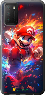 2D пластиковый чехол Супер Марио для Xiaomi Poco M3 - 6342t-2200 изображение 