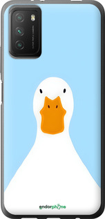 2D пластиковый чехол Гусь для Xiaomi Poco M3 - 6350t-2200 изображение 
