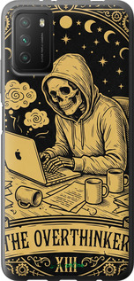2D пластиковый чехол 'The Overthinker' для Xiaomi Poco M3 изображение 3