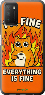 2D пластиковый чехол 'Funny Cat' для Xiaomi Poco M3 изображение 19