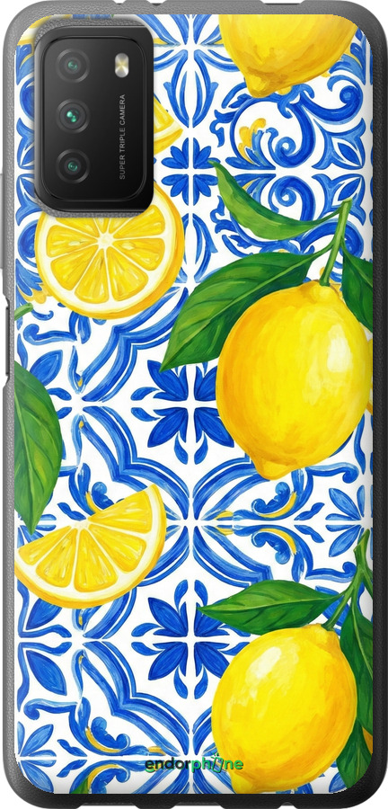 Силіконовий чехол Grocery Girl Italian Summer для Xiaomi Poco M3 - 6766u-2200 изображение 