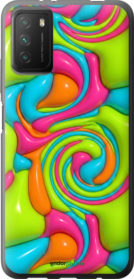 2D пластиковий чехол Y2K Jelly Dream для Xiaomi Poco M3 - 6780t-2200 изображение 