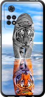 TPU чехол Тигр для Xiaomi Poco M4 Pro - 6016b-2592 изображение 