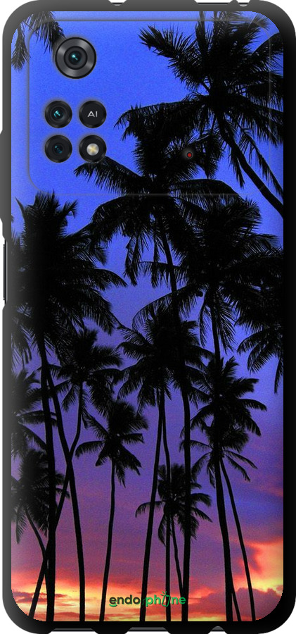 TPU чехол Пальми для Xiaomi Poco M4 Pro - 4324b-2592 изображение 
