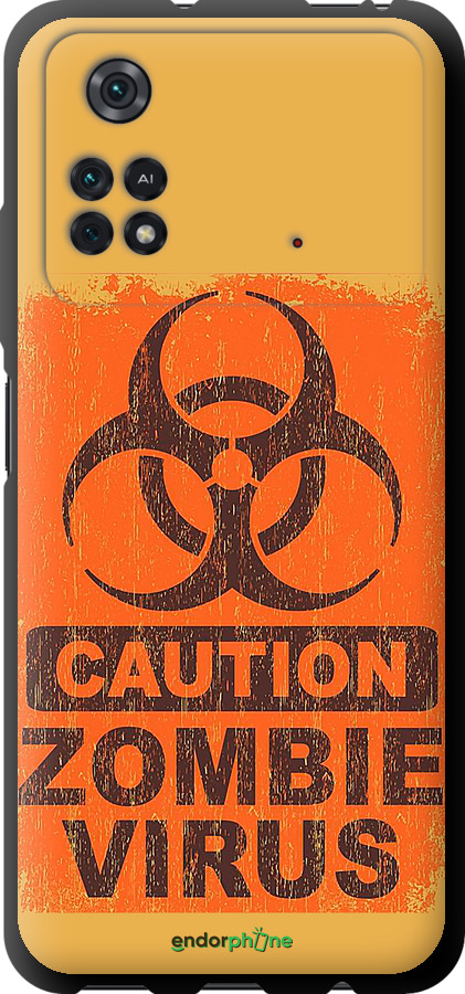 TPU чехол Biohazard 1 для Xiaomi Poco M4 Pro - 4817b-2592 изображение 