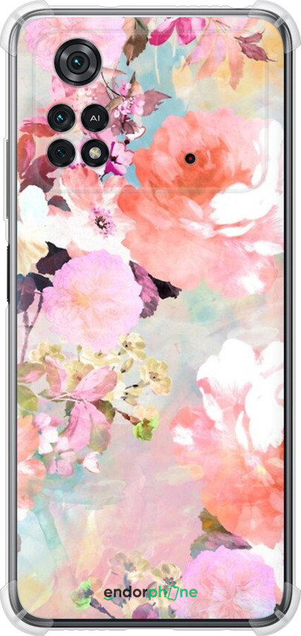 Силіконовий протиударний с посиленими кутами чехол № 5404 для Xiaomi Poco M4 Pro - 5404sp-2592 изображение 