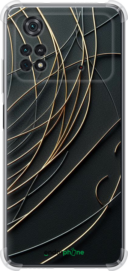 Силикон с усиленными углами чехол Связь между мирами для Xiaomi Poco M4 Pro - 5837sp-2592 изображение 