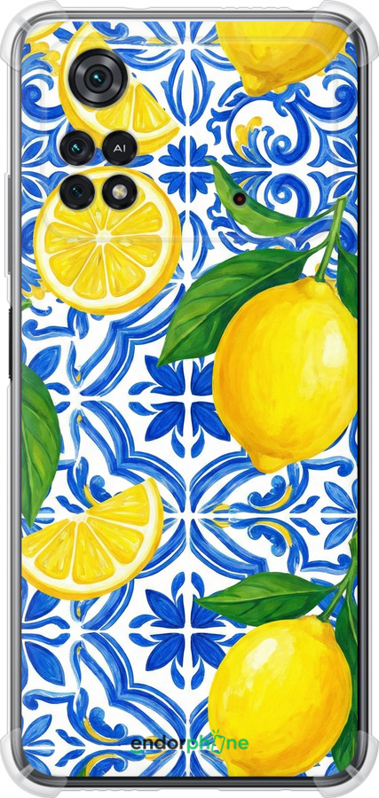 Силикон с усиленными углами чехол Grocery Girl Italian Summer для Xiaomi Poco M4 Pro - 6766sp-2592 изображение 