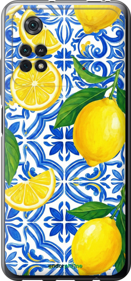 Силиконовый чехол Grocery Girl Italian Summer для Xiaomi Poco M4 Pro - 6766u-2592 изображение 