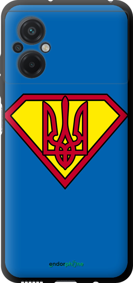 TPU чехол Супер Тризуб для Xiaomi Poco M5 - 1164b-2767 изображение 