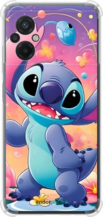 Силикон с усиленными углами чехол Стич 2 для Xiaomi Poco M5 - 6371sp-2767 изображение 