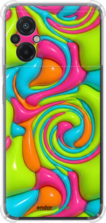 Силикон с усиленными углами чехол Y2K Jelly Dream для Xiaomi Poco M5 - 6780sp-2767 изображение 