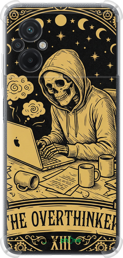 Силикон с усиленными углами чехол The Overthinker для Xiaomi Poco M5 - 6774sp-2767 изображение 