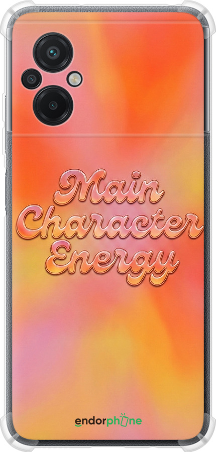 Силикон с усиленными углами чехол Aura Gradient Main Character Energy Aesthetic Y2K для Xiaomi Poco M5 - 6783sp-2767 изображение 