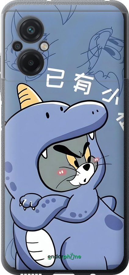 Силиконовый чехол Том и джерри 1 для Xiaomi Poco M5 - 6358u-2767 изображение 