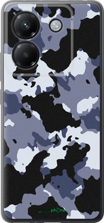 Силиконовый чехол Камуфляж v4 для Xiaomi Poco M7 Pro 5G - 1182u-3942 изображение 