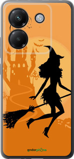 Силіконовий чехол Відьма на мітлі для Xiaomi Poco M7 Pro 5G - 1184u-3942 изображение 