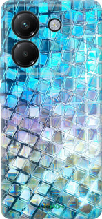 Силіконовий чехол Луска, яка переливається для Xiaomi Poco M7 Pro 5G - 227u-3942 изображение 