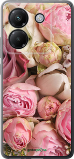 Силиконовый чехол Розы v2 для Xiaomi Poco M7 Pro 5G - 2320u-3942 изображение 