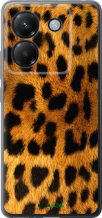 Силиконовый чехол Шкура леопарда для Xiaomi Poco M7 Pro 5G - 238u-3942 изображение 