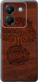 Силиконовый чехол Узор дерева для Xiaomi Poco M7 Pro 5G - 4119u-3942 изображение 