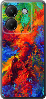 Силиконовый чехол Акварель на холсте для Xiaomi Poco M7 Pro 5G - 4150u-3942 изображение 