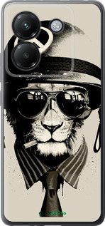 Силиконовый чехол tattoo soldier для Xiaomi Poco M7 Pro 5G - 4165u-3942 изображение 
