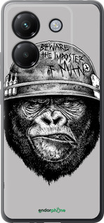 Силиконовый чехол military monkey для Xiaomi Poco M7 Pro 5G - 4177u-3942 изображение 