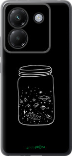 Силиконовый чехол Космос в банке для Xiaomi Poco M7 Pro 5G - 4297u-3942 изображение 