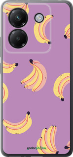 Силиконовый чехол Бананы для Xiaomi Poco M7 Pro 5G - 4312u-3942 изображение 