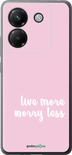 Силиконовый чехол Живи больше для Xiaomi Poco M7 Pro 5G - 4347u-3942 изображение 