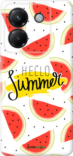 Силіконовий чехол Hello Summer для Xiaomi Poco M7 Pro 5G - 4356u-3942 изображение 