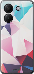 Силиконовый чехол Геометрия 3 для Xiaomi Poco M7 Pro 5G - 4415u-3942 изображение 