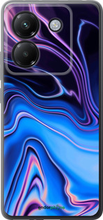 Силиконовый чехол Узор воды для Xiaomi Poco M7 Pro 5G - 4491u-3942 изображение 