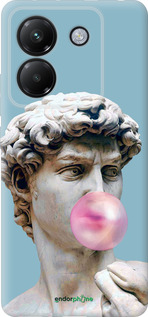 Силіконовий чехол Мікеланджело для Xiaomi Poco M7 Pro 5G - 4500u-3942 изображение 