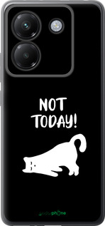 Силиконовый чехол Уставший кот для Xiaomi Poco M7 Pro 5G - 4535u-3942 изображение 